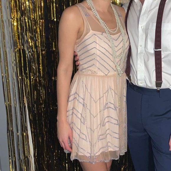 Free People mesh embellished dress - Picture 2 of 3